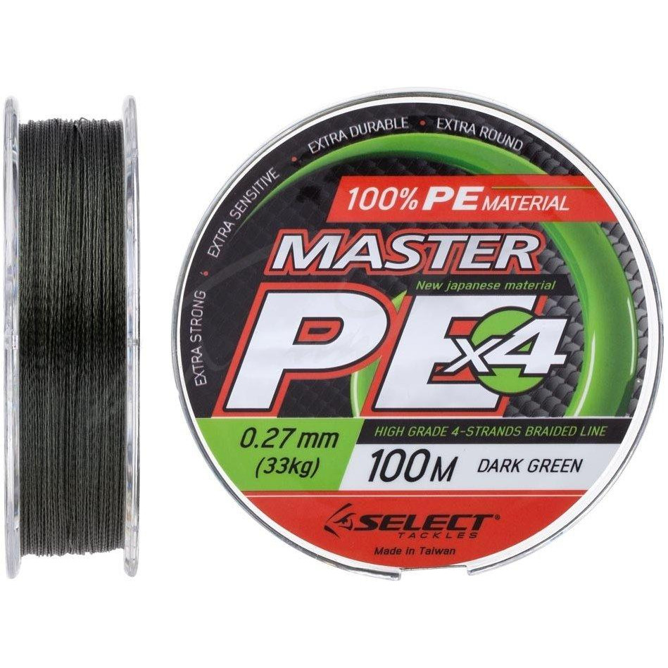 Select Master PE dark green (0.27mm 100m 33.00kg) - зображення 1