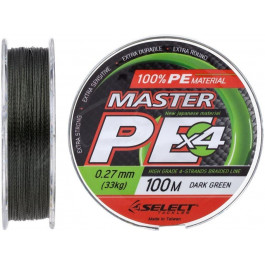 Select Master PE dark green (0.27mm 100m 33.00kg)