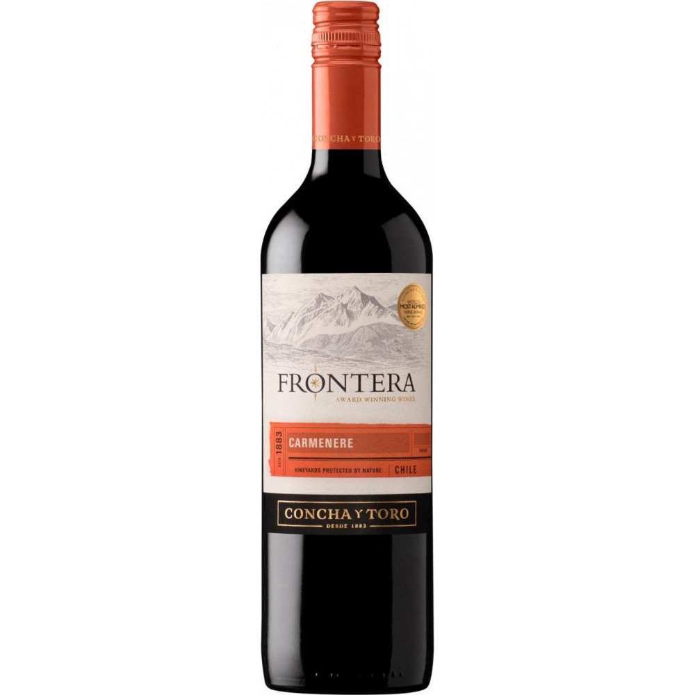 Frontera Вино  "Carmenere" (напівсухе, червоне) 0.75л (BDA1VN-VCT075-020) - зображення 1
