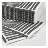 IKEA NABBFISK Серветки, візерунок білий/чорний, 38х38 см (205.688.69) - зображення 4