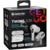 Defender Twins 636 WhiteTWS Pro Bluetooth (63636) - зображення 8