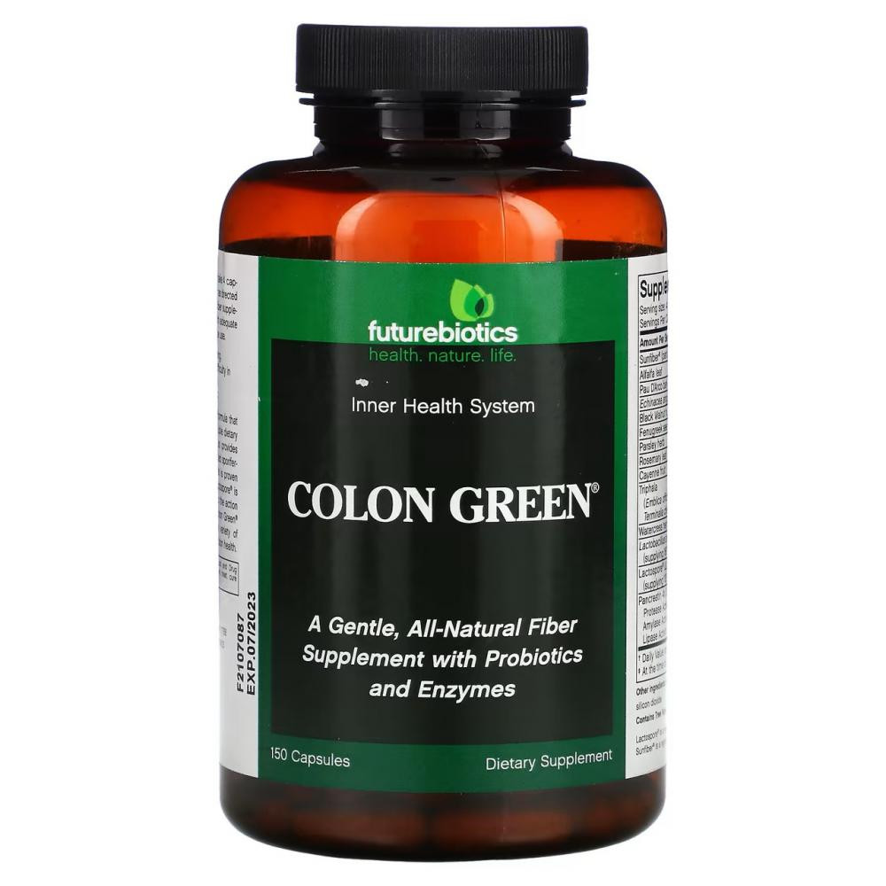Futurebiotics Colon Green 150 Capsules - зображення 1