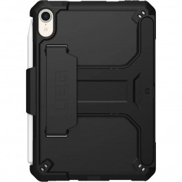 URBAN ARMOR GEAR Чохол  для iPad Mini (6th Gen, 2022) Scout with Kickstand and Handstrap, Black (124014114040)