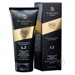 DSD de Luxe Восстанавливающая маска с кератином  4.3 Keratin Treatment Mask для улучшения структуры волос и стим
