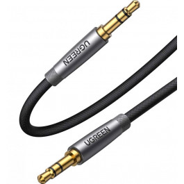 UGREEN AV150 HiFi Aux Audio Cable mini-jack 3.5 мм 1м Gray (50355)