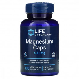 Life Extension Магній  500 мг 100 вегетаріанських капсул (LEX14591)