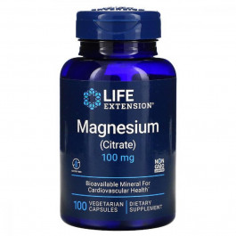 Life Extension Цитрат магнія  100 мг 100 капсул (LEX16821)