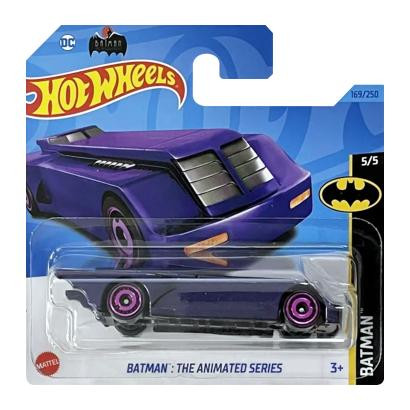 Hot Wheels Batman: The Animated Series Batmobile Batman 1:64 HKH00 Purple - зображення 1