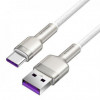 Baseus Cafule Metal Data Cable USB to Type-C 66W 2m White (CAKF000202) - зображення 4