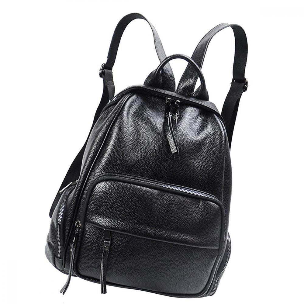 Olivia Leather Женский рюкзак кожаный  NWBP27-7729A-BP Черный - зображення 1