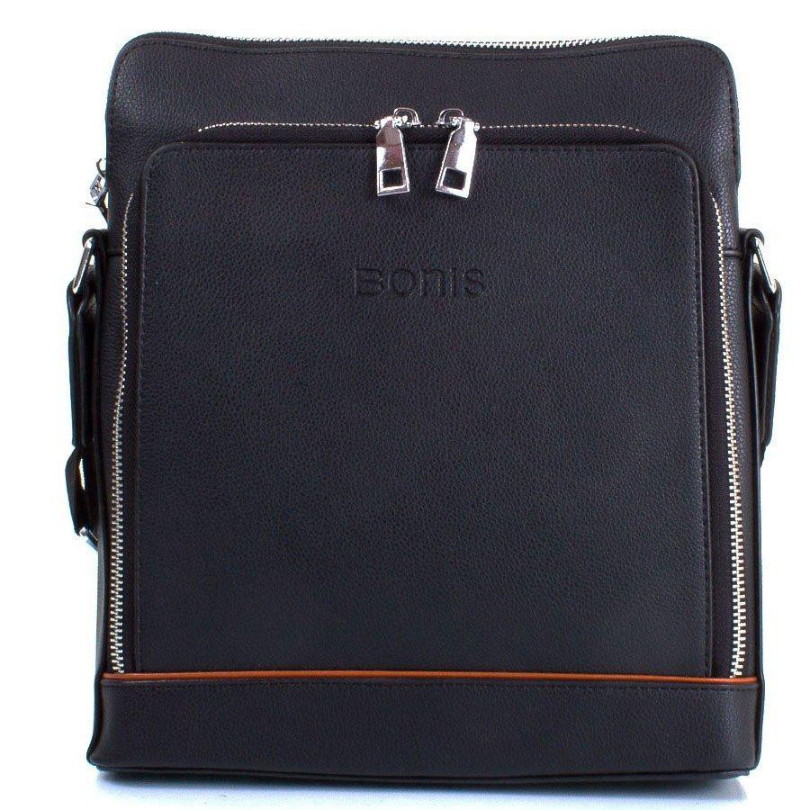 Bonis Мужская сумка планшет  черная (SHI1608-1) - зображення 1