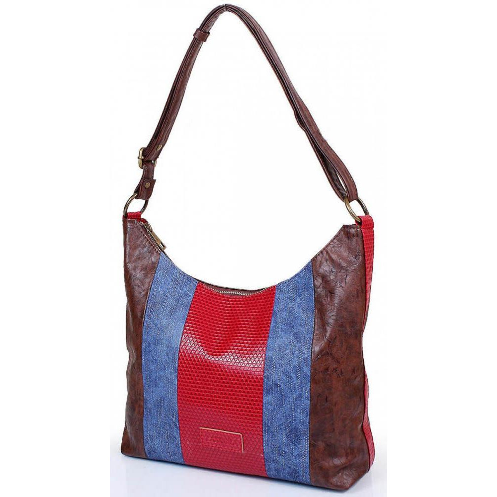 Laskara Женская сумка хобо  коричневая (LK10187-brown) - зображення 1