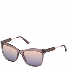 GUESS Женские солнцезащитные очки  с зеркальными линзами, бабочка (PGU7620-83Z55)