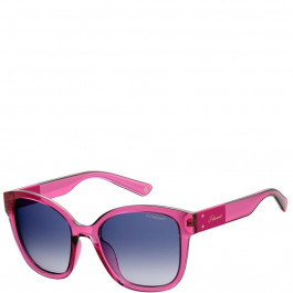 Polaroid Женские солнцезащитные очки  с ультралегкими поляризационными градуированными линзами, бабочка (POL4