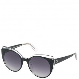 GUESS Женские солнцезащитные очки  с градуированными зеркальными линзами, кошачий глаз (PGU7598-05C54)