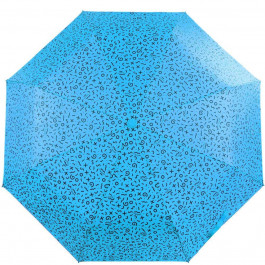 H.DUE.O Зонт женский механический  (голубой/принт) (HDUE-130-BL)