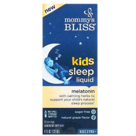 Mommy's Bliss Kids sleep Дитячий сироп для покращення сну мелатонін 120 мл