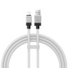 Baseus CoolPlay Series USB Cable to Lightning 2.4A 1m White (CAKW000402) - зображення 2