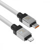 Baseus CoolPlay Series USB-C to Lightning 20W 1m White (CAKW000002) - зображення 7