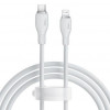 Baseus Pudding Series USB-C to Lightning Fast Charging Cable 20W 1.2m White (P10355701221-00) - зображення 1