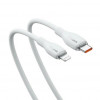 Baseus Pudding Series USB-C to Lightning Fast Charging Cable 20W 1.2m White (P10355701221-00) - зображення 3