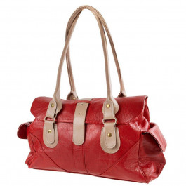 Laskara Женская сумка саквояж  красная (LK-10250-red)