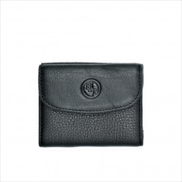 Weatro Чоловічий шкіряний міні гаманець  9 х 7,5 х 2 см Чорний wtro-nw-168-40-01