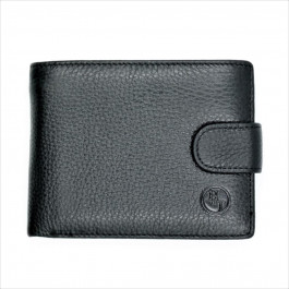 Weatro Чоловічий шкіряний гаманець  12 х 9 х 3 см Чорний wtro-nw-168-33-06
