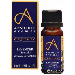   Absolute Aromas Масло эфирное Лаванда французская органическое 10 мл (0800783023100)