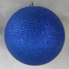 YES! Fun Куля новорічна  10 см синя (974899) - зображення 1