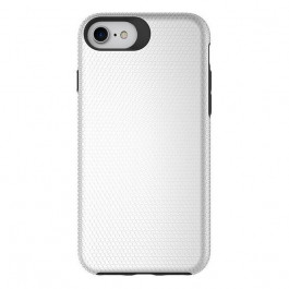 TOTO Triangle TPU+PC Case Apple iPhone 7/8 Silver