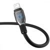 Baseus Pudding Series USB - Lightning 2.4A 2m Black (P10355700111-01) - зображення 4