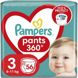 Pampers Pants 3, 56 шт