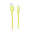 ColorWay USB - Lightning 1m Yellow (CW-CBUL043-Y) - зображення 2