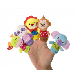 Baby Team Набор игрушек на пальцы Весёлые зверюшки (8715)