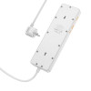 Hoco AC13A 5-position extension cord socket including 3*USB output White - зображення 2