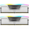 Corsair 32 GB (2x16GB) DDR5 5600 MHz Vengeance RGB White (CMH32GX5M2B5600C40W) - зображення 1