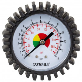   SIGMA Манометр O60мм 12бар М11x1 центральный, SIGMA 6833571