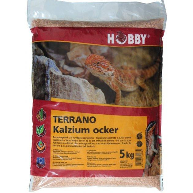 Hobby Terrano Calcium Substrate 2-3 мм 5 кг Ochre (34068) (HB34068) - зображення 1