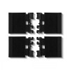 UkrArmor Змінні бокові камербанди (чохли) для плитоноски. Розмір L, 32х16 см. Чорний (500257/L) - зображення 6