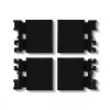 UkrArmor Змінні бокові камербанди (чохли) для плитоноски. Розмір L, 32х16 см. Чорний (500257/L) - зображення 10