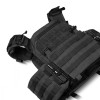 UkrArmor Змінні бокові камербанди (чохли) для плитоноски. Розмір XL, 40х16 см. Чорний (500259/XL) - зображення 8