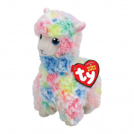 TY Beanie Babies Разноцветная лама Lola (41217)