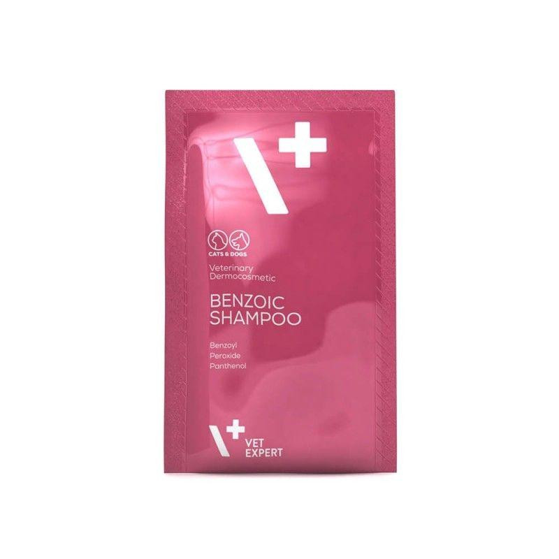 VetExpert Benzoic Shampoo Бензойный шампунь для животных с жирной кожей и шерстью, 20x15 мл (br200357,03) - зображення 1