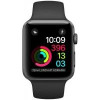 Apple Watch Series 1 42mm Space Gray Aluminum Case with Black Sport Band (MP032) - зображення 1