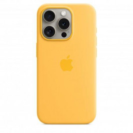 Apple iPhone 15 Pro Silicone Case with MagSafe - Sunshine (MWNK3)