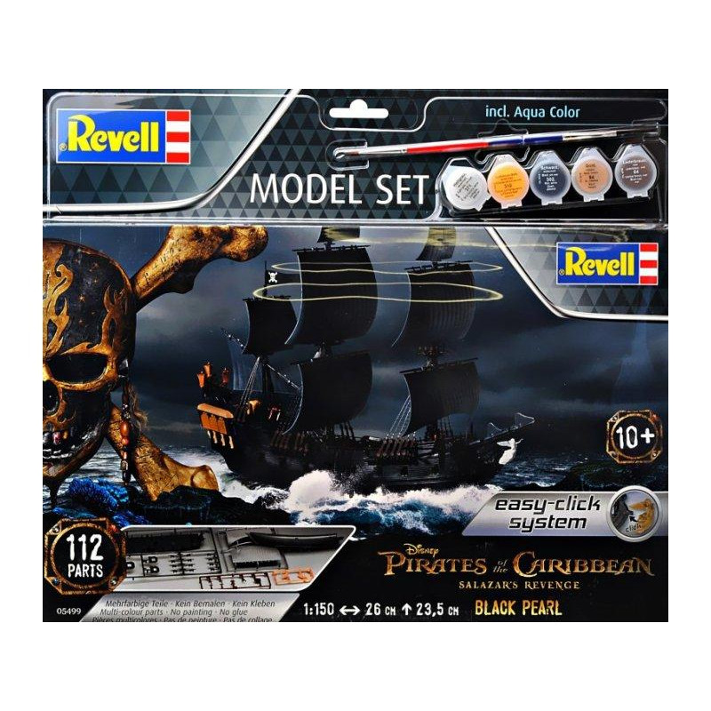 Revell Подарочный набор с моделью Пиратского корабля Черная жемчужина (RVL-65499) - зображення 1