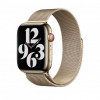 Apple Ремінець Apple for Apple Watch 45mm - Milanese Loop Gold (MTJP3) - зображення 2