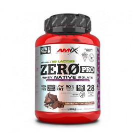 Amix ZeroPro Protein 1000 g /28 servings/ Double Dutch Chocolate