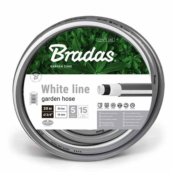 Bradas Шланг для полива WHITE LINE 3/4" 30м NEW (WWL3/430) - зображення 1